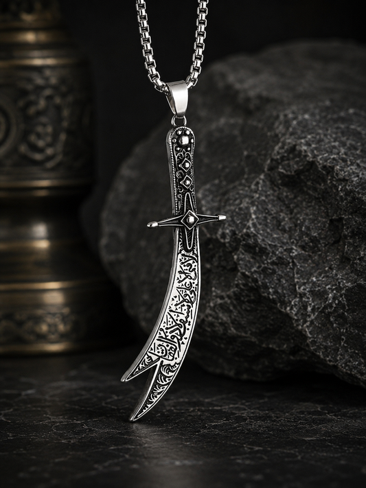 Beautiful Zulfiqar Sword Necklaces