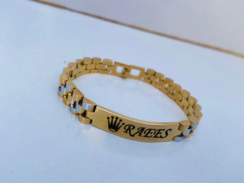 Engraved Name Bracelet + Free Ring in Just 1199!