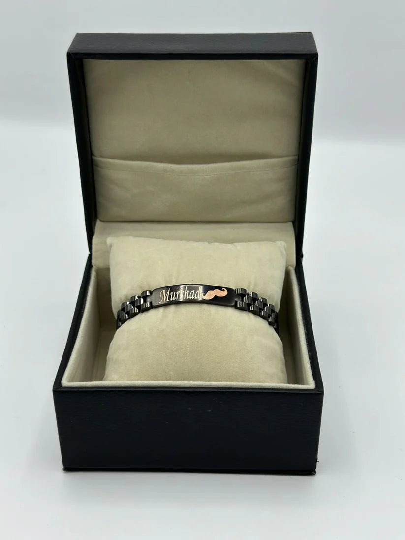Engraved Name Bracelet + Free Ring in Just 1199!